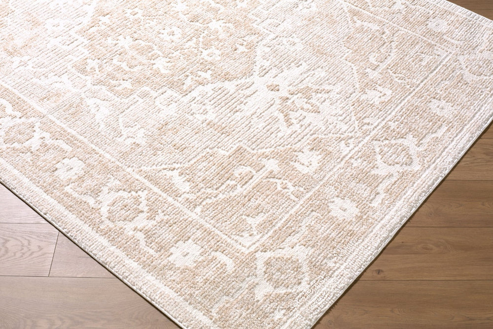 Livabliss Odeon Geometric Turkish Machine Woven Polyester Rug for Entryways and Modern Interiors Cream, Light Be 7'10" x 10' EDOD2304-71010