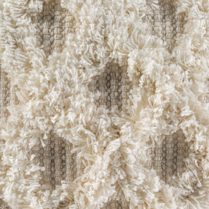 Livabliss Edric Handcrafted Cotton Throw Pillow Bohemian Global Artisan Texture for Any Room EDR001-1818