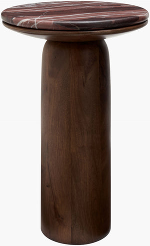 Surya Edra Handcrafted Square End Table Artisan Accent for Living Room or Bedroom EDRA001-231414