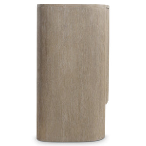 Bernhardt Bernhardt Loggia Entertainment Credenza In Aria Wire‑Brushed Oak — 80" Modern Fluted Scalloped Storage, Venting And Cable Management 345890