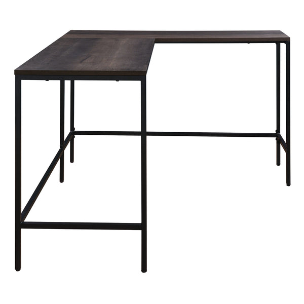 OSP Home Furnishings Contempo L-shaped Desk Ozark Ash