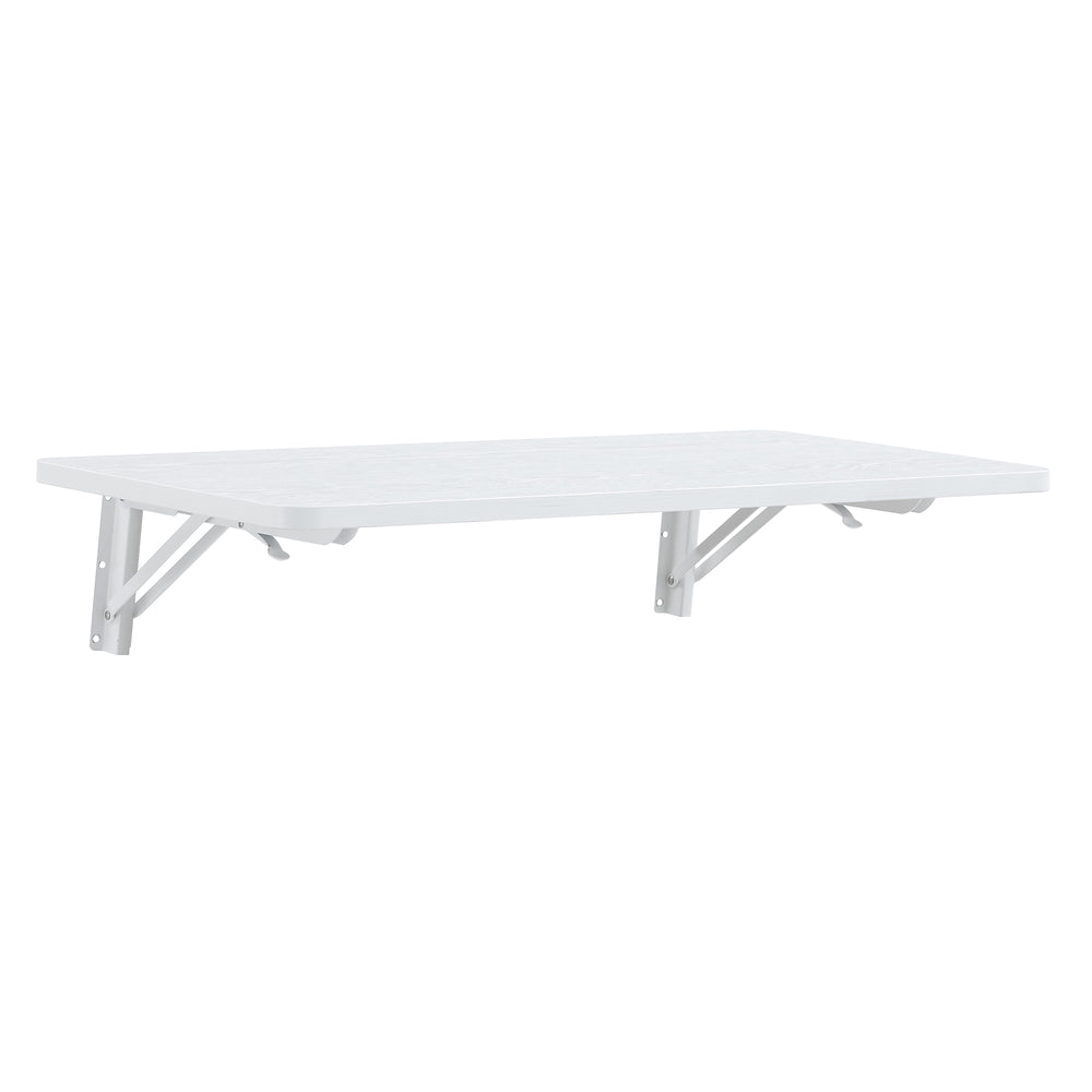 English Elm Laundry Wall-Mounted Folding Table - Space-Saving Workstation For Home, Garage, Office & More! W3226P278936