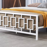 Christopher Knight Home® - Noble House - Claudia Modern Iron King Bed Frame