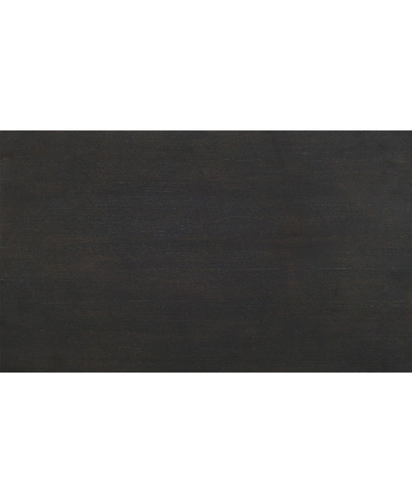 English Elm Traditional Bolingbrook 5-Drawer Chest in Charcoal Finish—Rustic Pine Veneer, Knob Hardware, 40.25"x18"x53" B011P294304