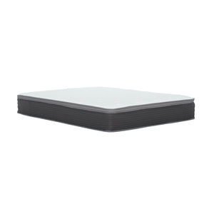English Elm 8 Hybrid Mattress in a Box, 8" Full-Size Pocket Coil & Gel Memory Foam for Cooling Pressure Relief and Motion Isolation B2741P290166