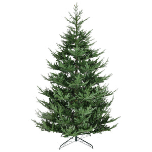 English Elm Homcom 9-Foot Lifelike Pine Christmas Tree With 1939 Branches, Easy Setup, Sturdy Base & Green Decor W2225P229268
