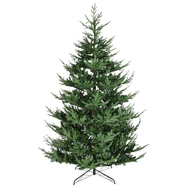 English Elm Homcom 9-Foot Lifelike Pine Christmas Tree With 1939 Branches, Easy Setup, Sturdy Base & Green Decor W2225P229268
