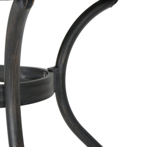 English Elm Christopher Knight Home® - AUSTIN 68" Rectangle Table - Cast Aluminum Copper Patio Dining Table with Weave Top & Flared Legs for Outdoor Entertaining 60097.00SCOP