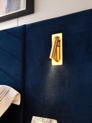 English Elm Queen Modern Floating Bedside Tables with LED Lights, Crossed Metal Legs, Single Drawer Storage, Durable Construction Blue W1793S00015