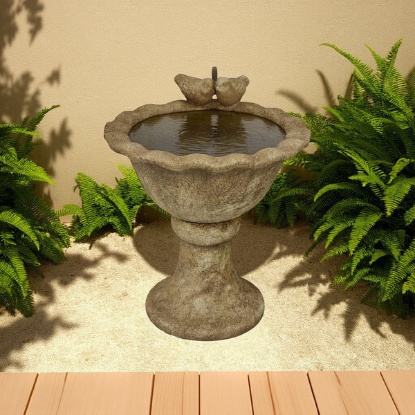 English Elm Deni Silver Porcelain Temple Jar with Pierced Lattice Lid for Mantel or Shelf Display Brown B056P416949