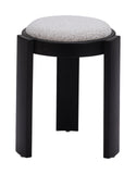 Banjul Ottoman Misty Gray 109815 Zuo Modern