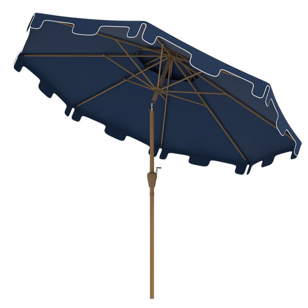 English Elm Outsunny 9' Double-Top Patio Umbrella With Crank & Tilt - Stylish Outdoor Market Shade For Summer Fun W2225P217594-GIGA