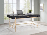 OSP Home Furnishings Broadway Desk Black