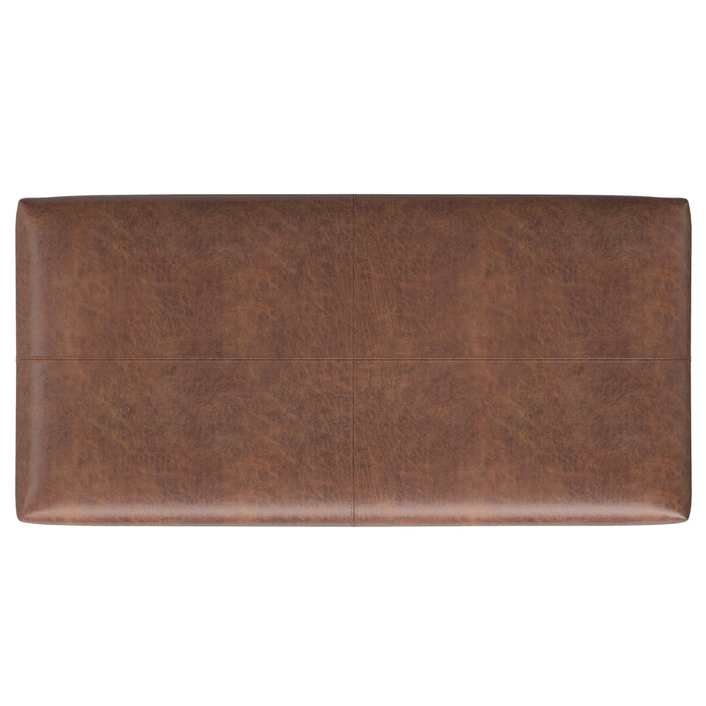 English Elm Gabbie Rectangular Storage Ottoman - Versatile Seating & Stylish Storage For Modern Living Spaces B136P252677