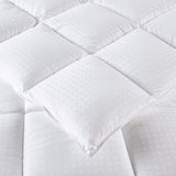 Croscill Signature Modern/Contemporary Dobby Cotton Down Alternative Comforter CC10-0018 White