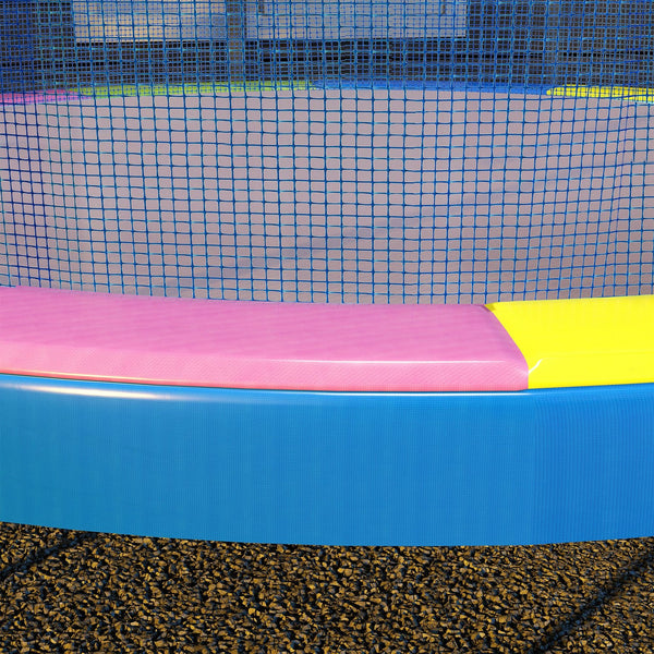 English Elm Soozier 14 Foot Trampoline Spring Pad Waterproof Epe Foam All Weather Cover W2225P250004