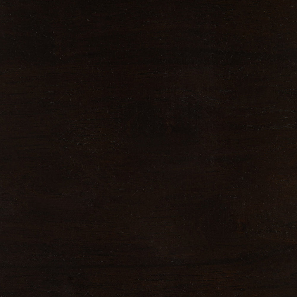 English Elm Vin Espresso Wood Counter Stools with Faux Leather Seats and Ladder Back Set of 2 B056P416883