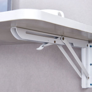 English Elm Laundry Wall-Mounted Folding Table - Space-Saving Workstation For Home, Garage, Office & More! W3226P278936
