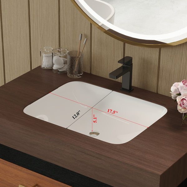 English Elm Modern Freestanding Vanity with Ceramic Vessel Sink and Gold Leg Sintered Stone Top W3136S00051