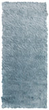 Feizy Rugs Indochine Plush Hand-tufted Polyester Shag Rug - Luxurious High Pile For Contemporary Spaces Blue,Silver Polyester 4944550flaq000i26