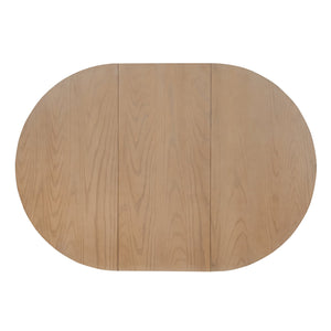 English Elm Christopher Knight Home® - Oval Extendable Dining Table - Rustic Charm In Light Natural Finish, Perfect For Home Gatherings N771P355872A_N771P355873A