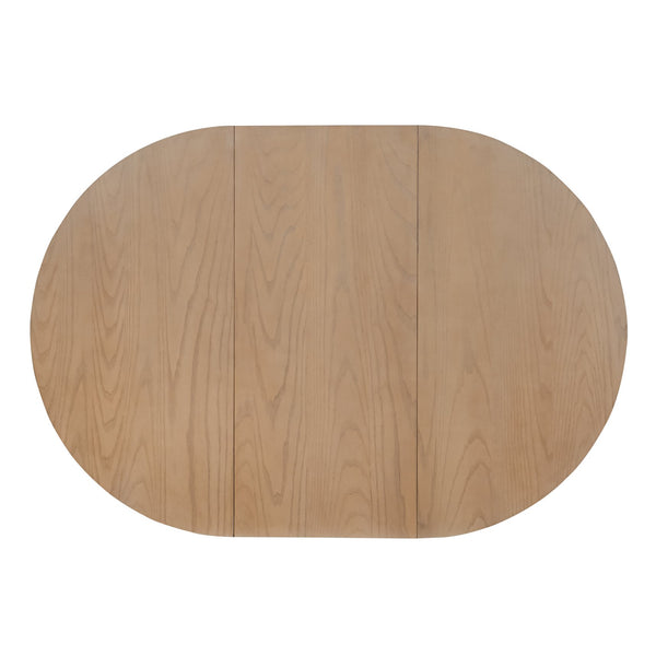English Elm Christopher Knight Home® - Oval Extendable Dining Table - Rustic Charm In Light Natural Finish, Perfect For Home Gatherings N771P355872A_N771P355873A