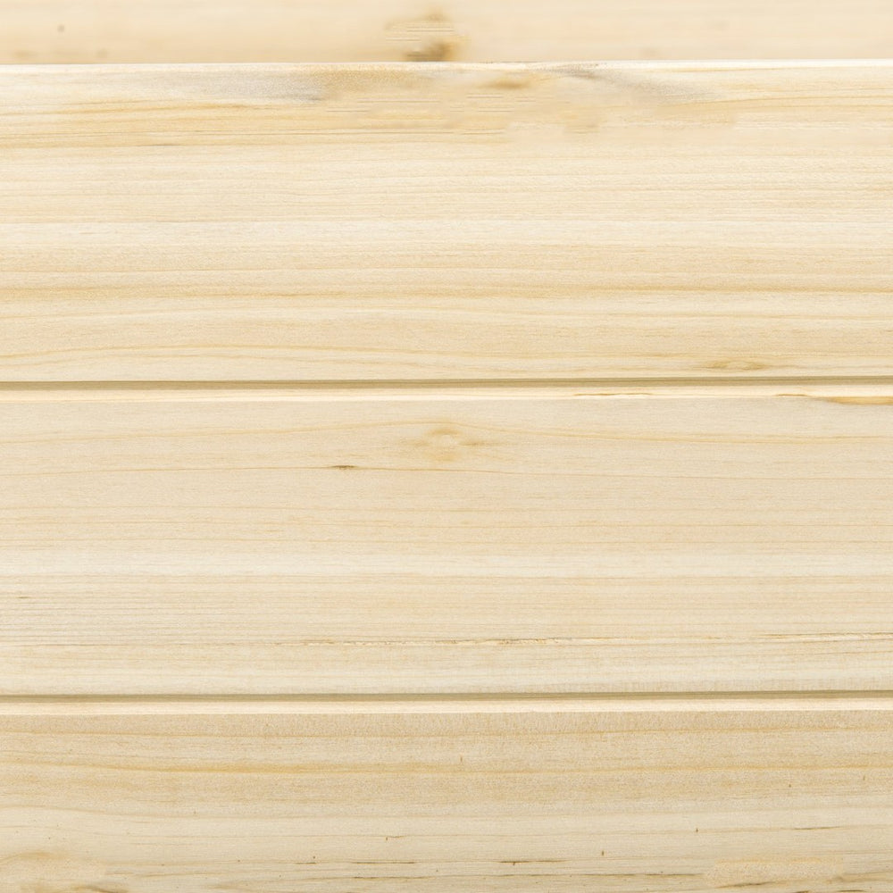 English Elm Outsunny 8X2Ft Elevated Wooden Garden Bed Kit With Dual Boxes For Healthy Vegetables And Herbs W2225P217251-GIGA