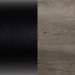 60" X-Frame Metal and Wood Console Table Grey Wash BS60XMWGW Walker Edison