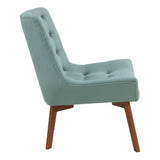 OSP Home Furnishings Shelly Tufted Chair Sea