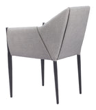 Andover Dining Chair - Set of 2 Slate Gray 110167 Zuo Modern