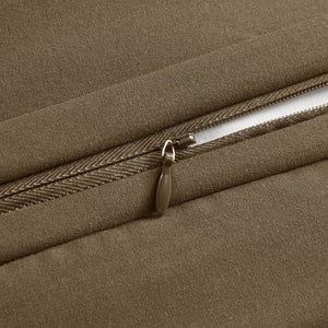 English Elm 4 Piece Red Comforter Set – Luxurious Jacquard Patchwork Ensemble For King Size Beds, Cozy Elegance B035128751