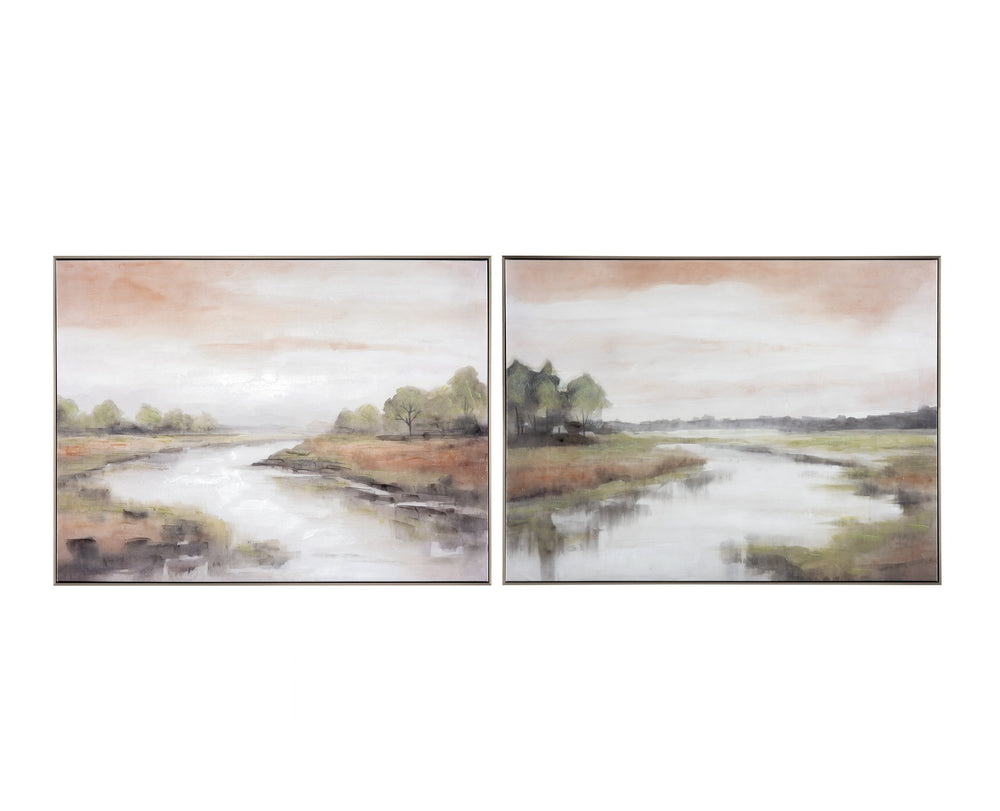 Crestview Collection Rivers A Flowing - Stunning Crestview Wall Decor From China To Enhance Your Home's Aesthetic Appeal   Cvtop3399