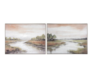 Crestview Collection Rivers A Flowing - Stunning Crestview Wall Decor From China To Enhance Your Home's Aesthetic Appeal   Cvtop3399