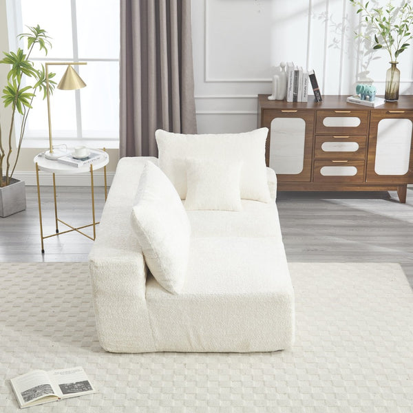 English Elm United Flexible Comfort Sofa - Stylish Chenille Upholstery For Two, Perfect For Lounging & Work W1568P222610-GIGA