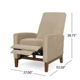 Christopher Knight Home® - Noble House - Kalstrom Contemporary Fabric Upholstered Pushback Recliner