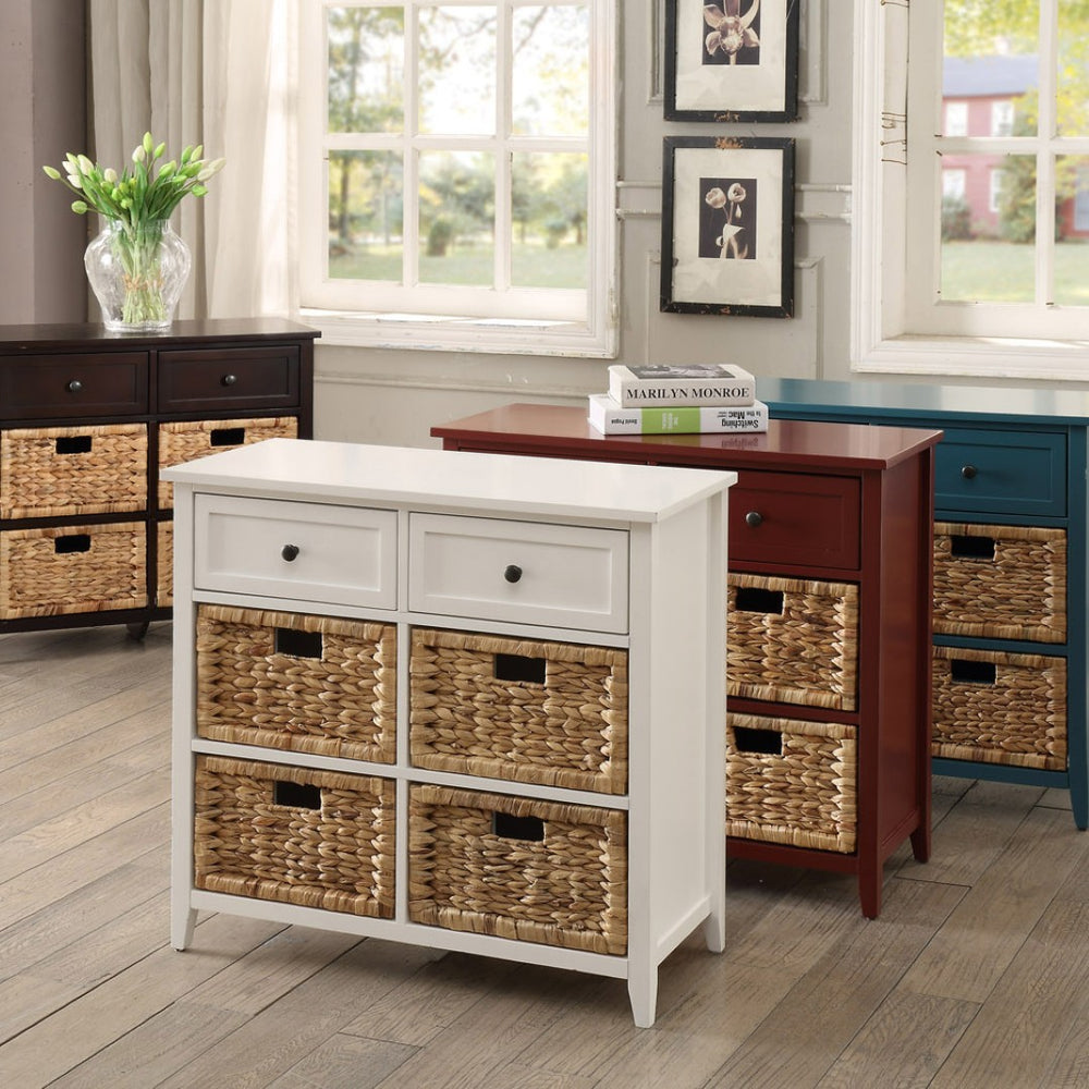 English Elm Teal Console Table With Stylish Storage Drawers – Perfect For Hallway, Entryway, Or Living Room Decor! B062P189200-GIGA