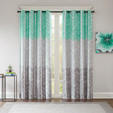 Adel Casual Printed Total Blackout Curtain Panel