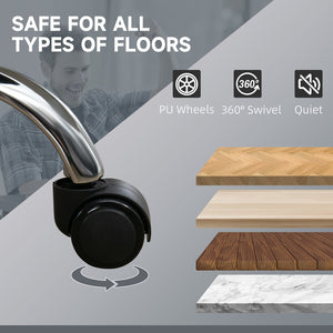 English Elm Vinsetto Executive Massage Office Chair With Heat, Footrest & Recline For Ultimate Comfort & Support W2225P229483-GIGA