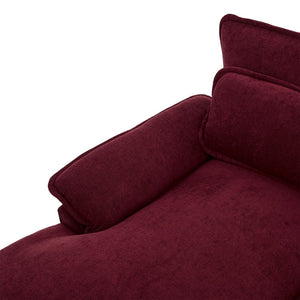 English Elm United We Win U Shaped Cloud Couch - Luxurious Chenille 4-Seat Sectional With Memory Foam & Storage W1568S00214-GIGA