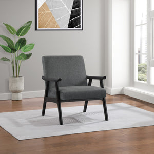 OSP Home Furnishings Weldon Armchair Charcoal