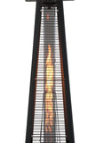 English Elm Commercial Grade Black 40000 Btu'S Propane Standing Patio Heater