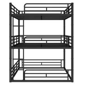 English Elm Twin Xl Solid Pine Loft Bed with Built-in Led Lighting and Storage Shelves Black W1580S00582