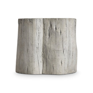 Bernhardt Bernhardt Bois Faux Wood Resin Cocktail Table Sculpted Tree Trunk Living Room Accent 20" 581012