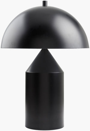 Livabliss Elder Industrial Rustic Table Lamp with Metal Base and Felt Shade for Living Spaces EER-002