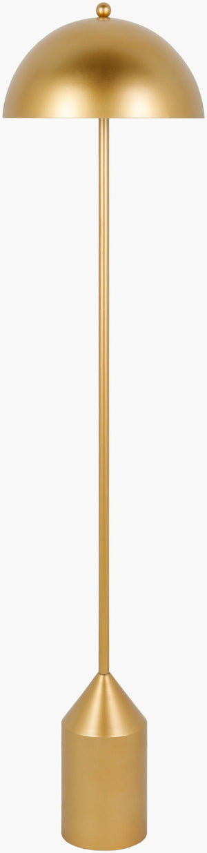 Livabliss Elder Artisan Metal Floor Lamp with Felt Shade for Rustic or Industrial Living Spaces EER-004