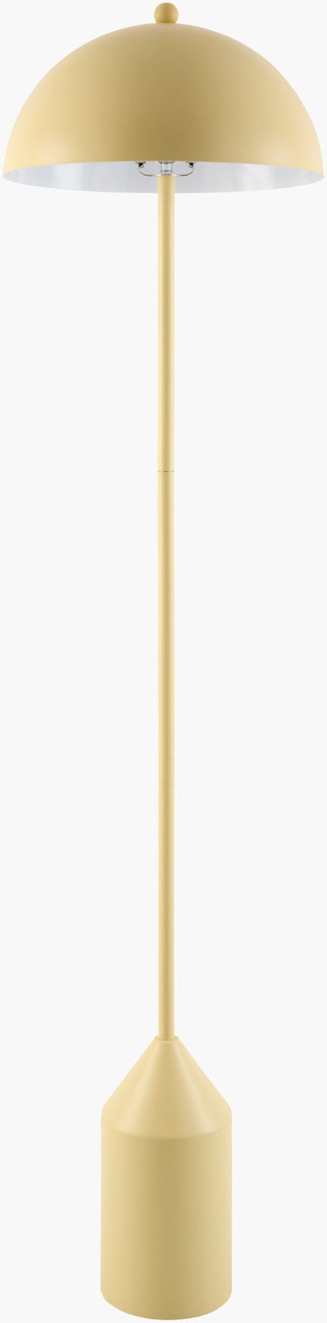 Livabliss Elder Tall Metal Floor Lamp Hand-painted Finish Rustic Farmhouse Living Room Accent EER-016