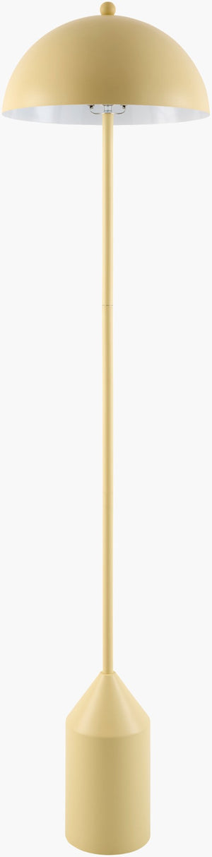 Livabliss Elder Tall Metal Floor Lamp Hand-painted Finish Rustic Farmhouse Living Room Accent EER-016