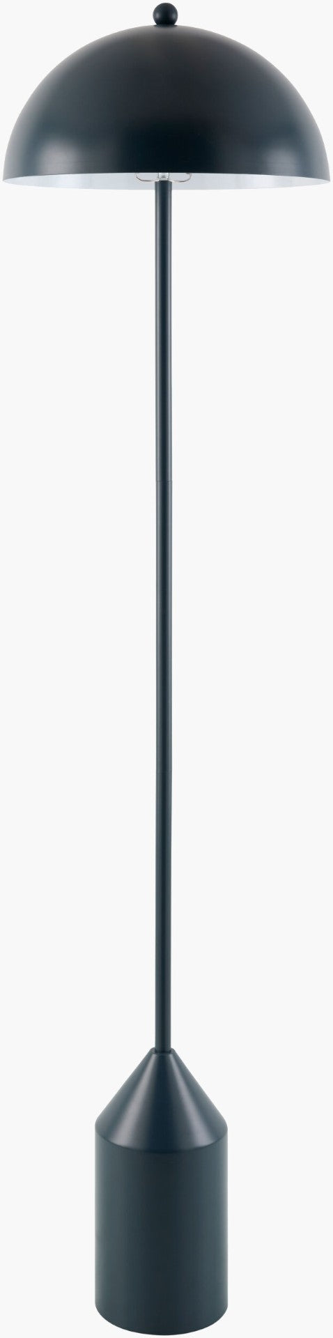 Livabliss Elder Artisan Hand-painted Metal Floor Lamp Felt Shade for Bohemian Living Spaces EER-017