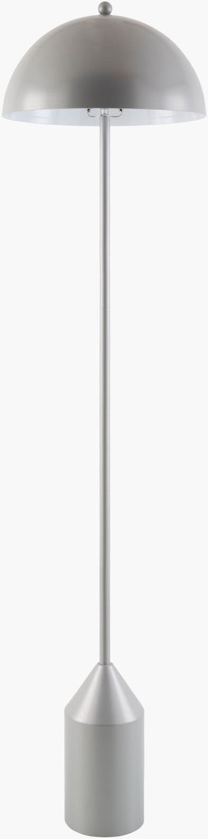 Livabliss Elder Artisan Floor Lamp with Felt Shade and Hand-painted Metal Base for Living Rooms EER-020