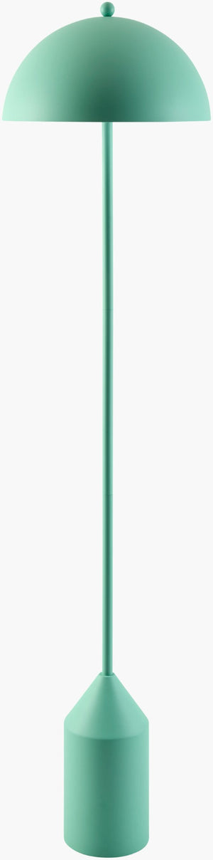 Livabliss Elder Tall Metal Floor Lamp with Felt Shade Hand-painted Finish for Living Rooms EER-023